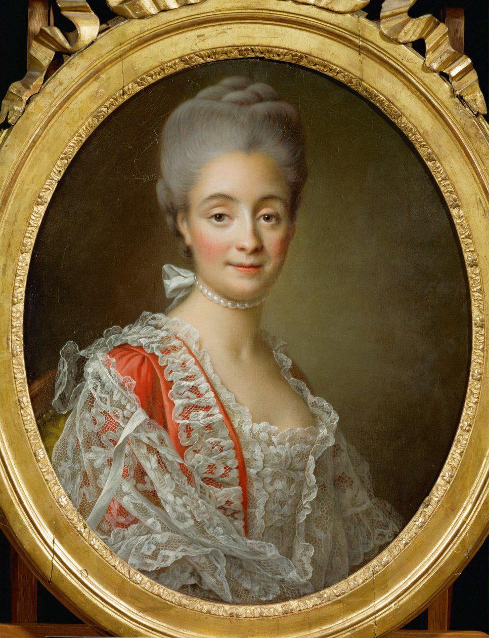 Ritratto di Mme. Jacques-Benoit Loys da Francois-Hubert Drouais