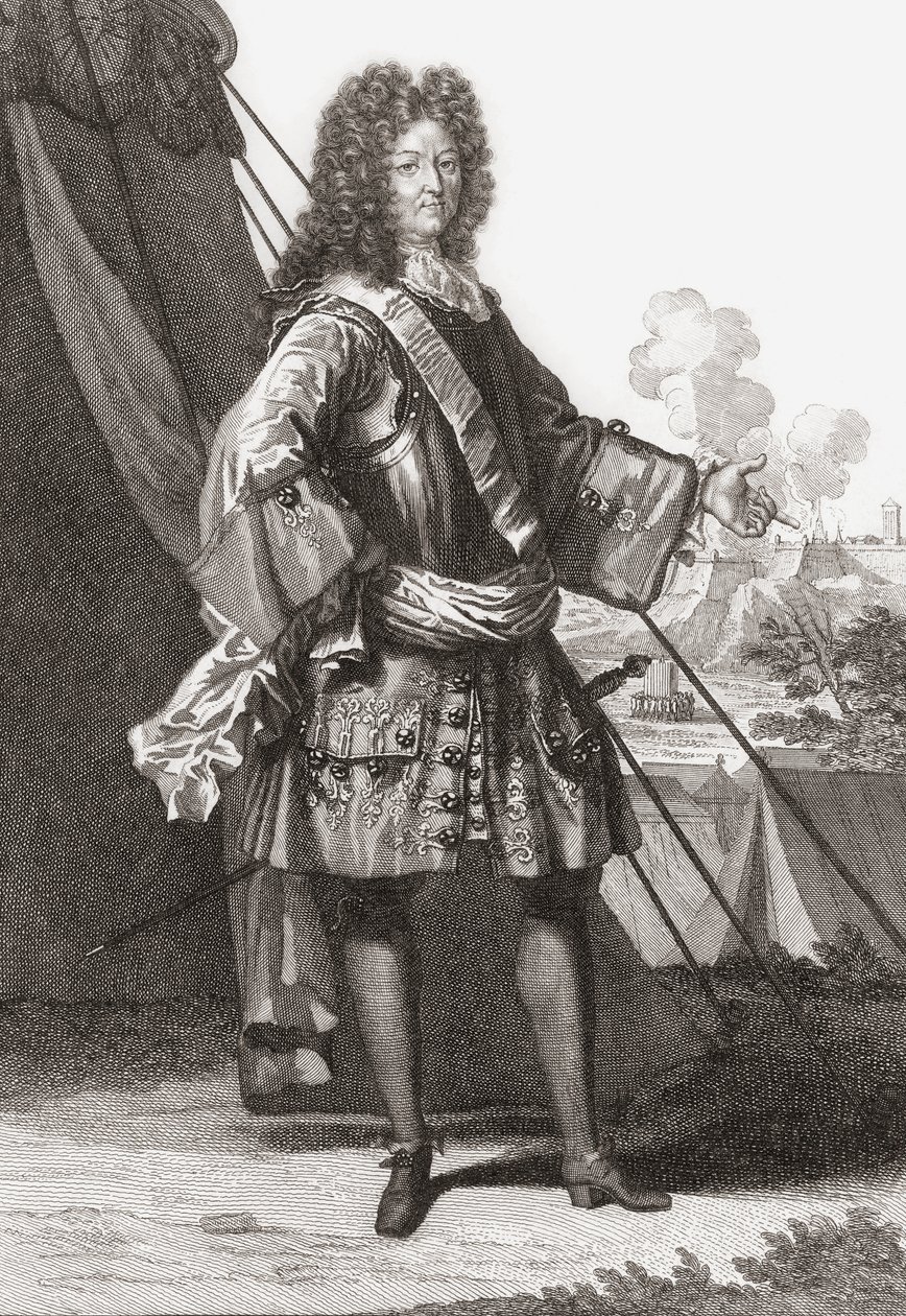 Luigi XIV, re di Francia e Navarra. (stampa) da Francois (after) Boucher