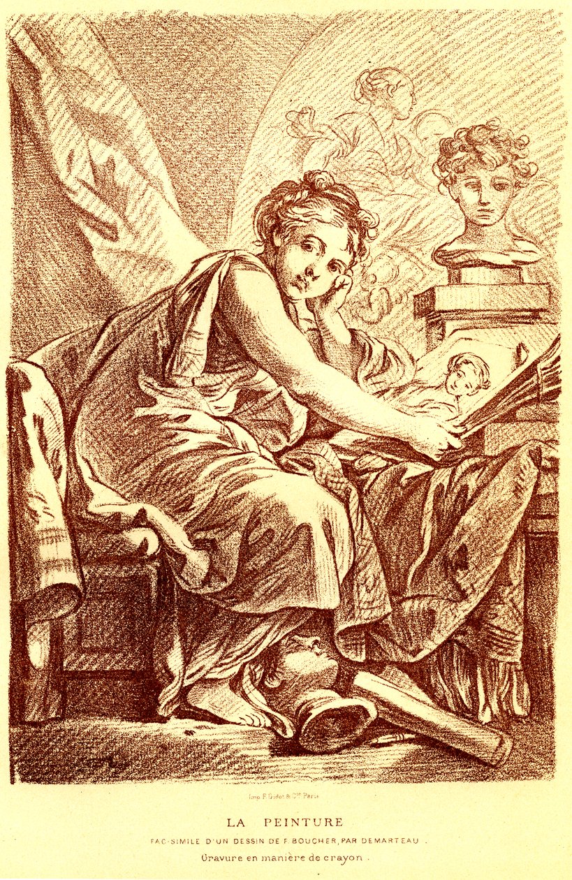Il dipinto da Francois (after) Boucher