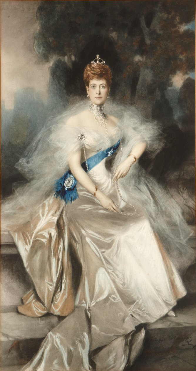 Regina Alessandra da Francois (after) Flameng