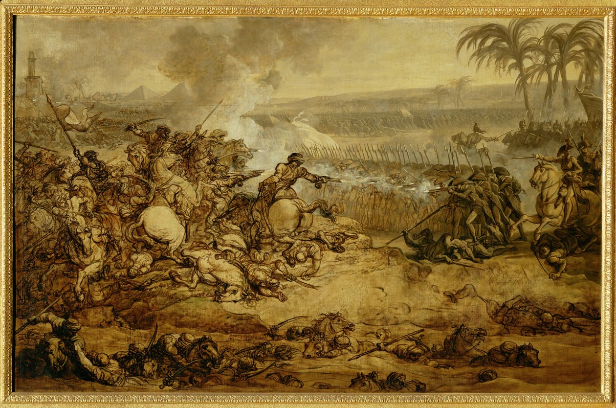 La battaglia delle piramidi ... da François André Vincent