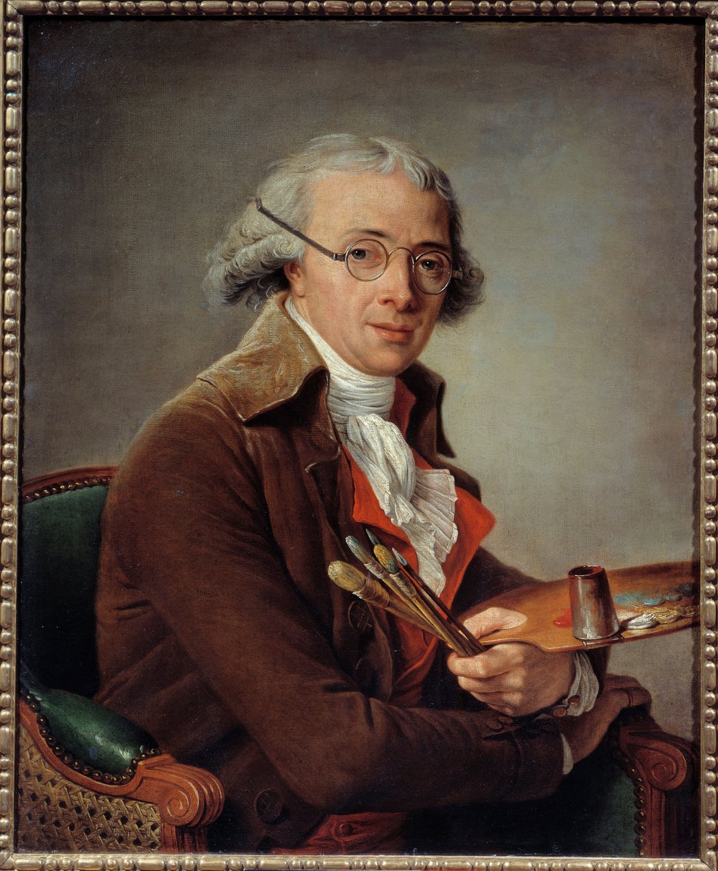 Ritratto del pittore Francois Andre Vincent (1746-1816) da François André Vincent