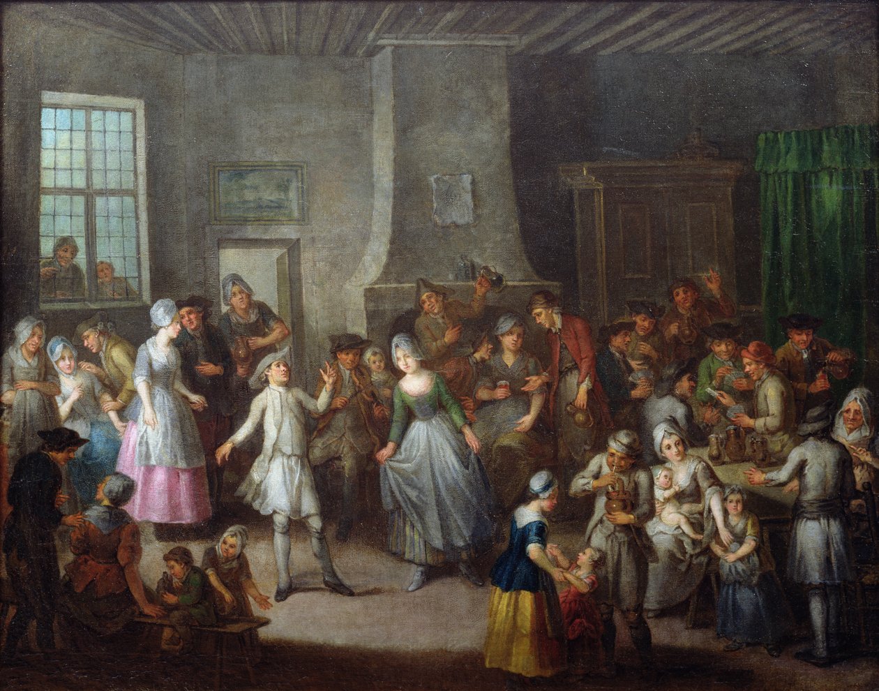 Interno di una taverna da Francois Aubert