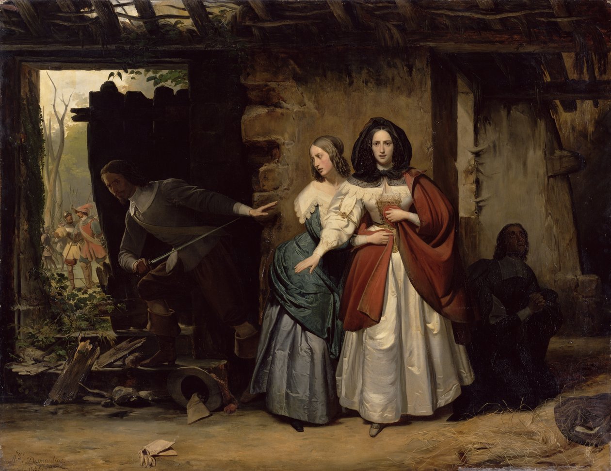 La fuga di Enrichetta Maria di Francia, regina d