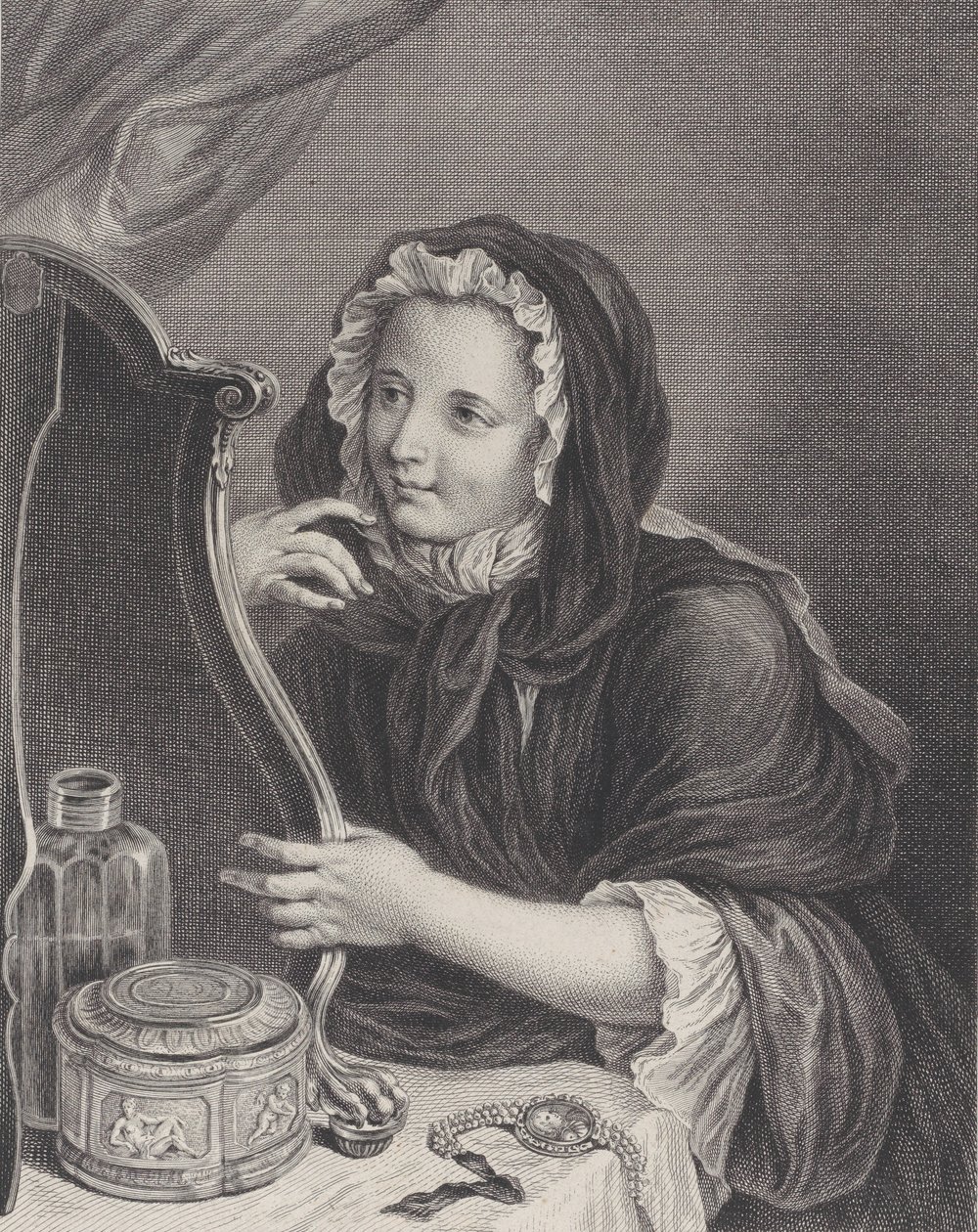 La vedova civettuola, 1724 da Francois Bernard Lepicie