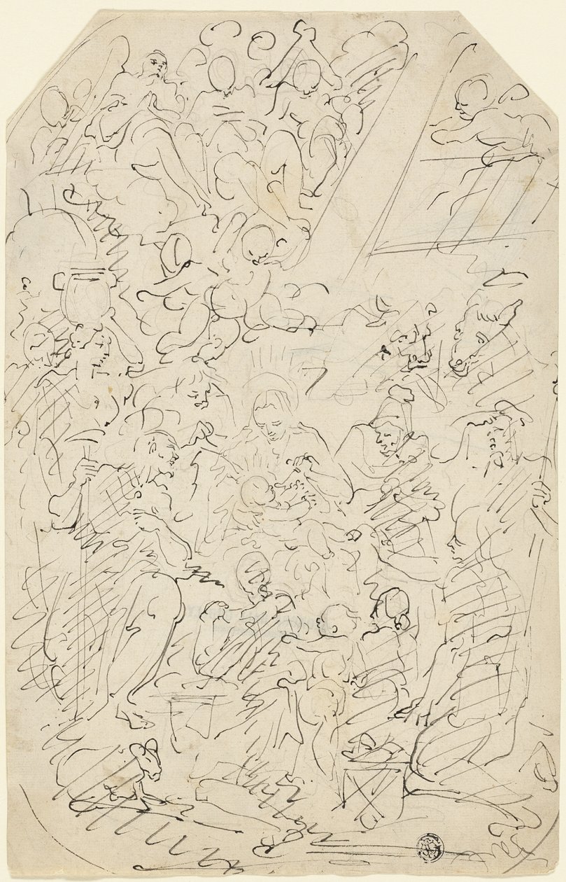 Adorazione dei pastori da Francois Boitard
