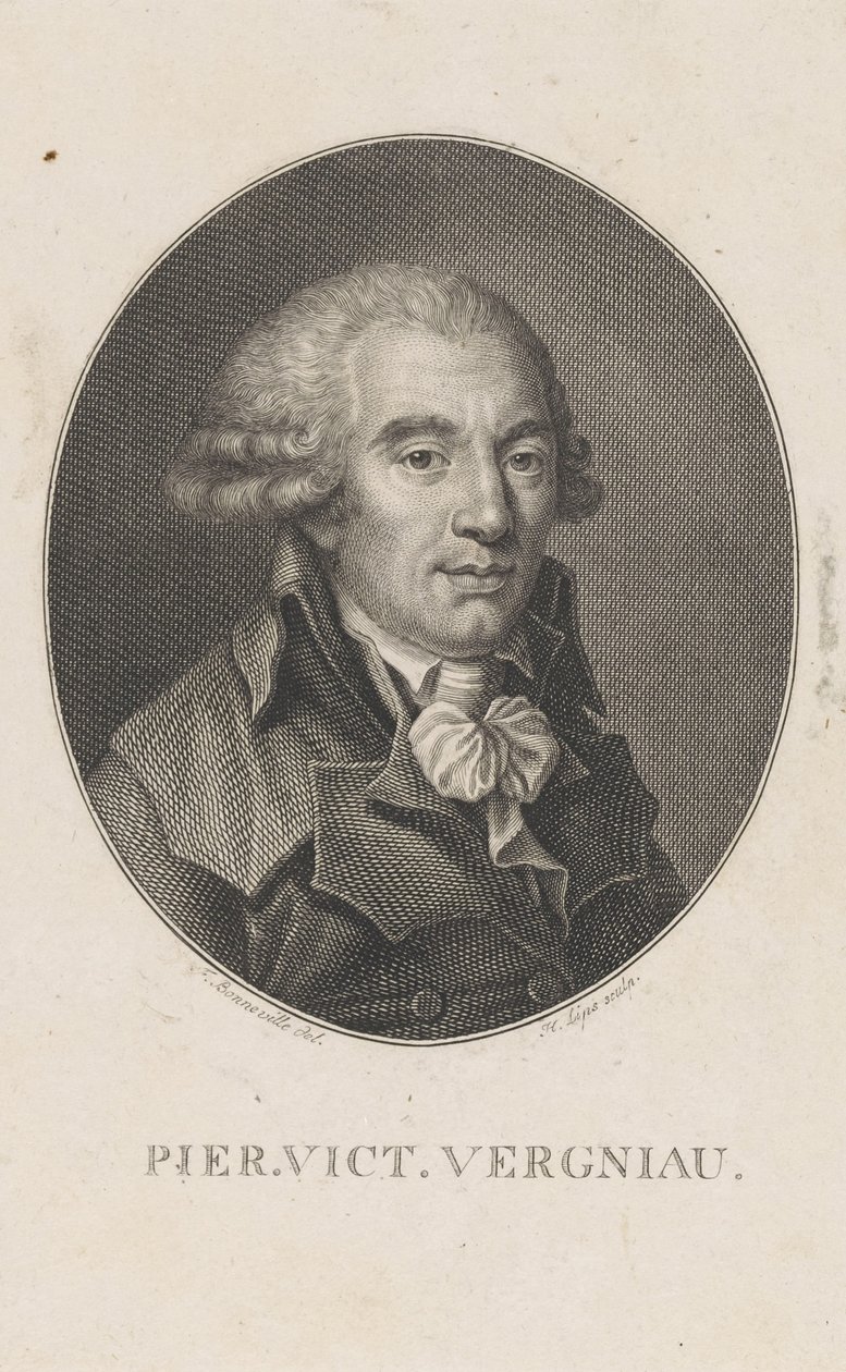 Pierre Victurnien Vergniaud da Francois Bonneville