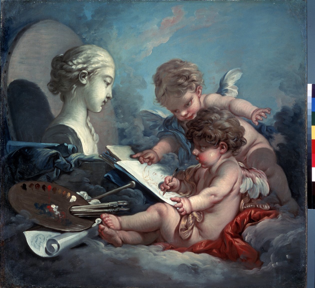 Allegoria della pittura da François Boucher