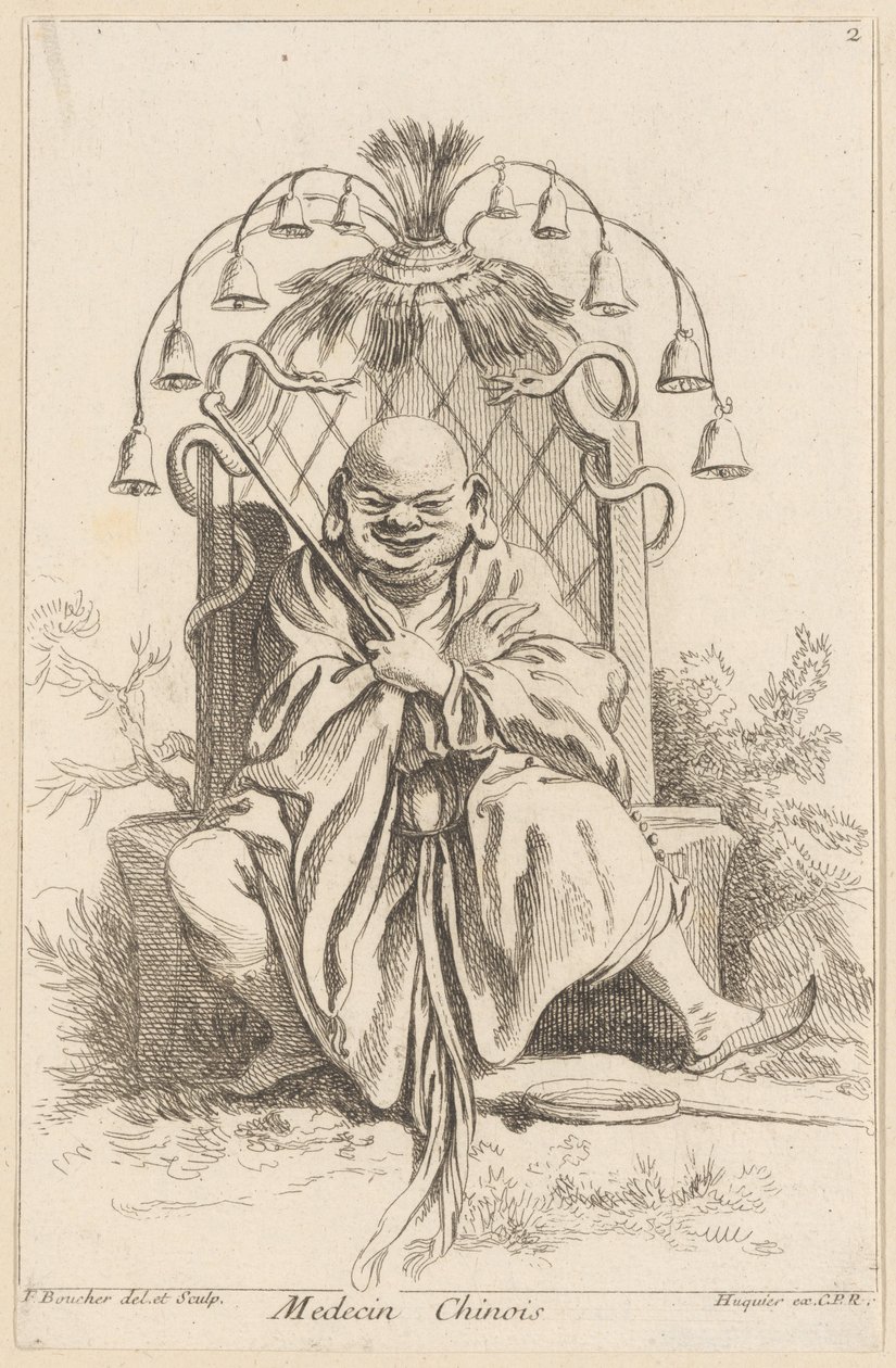medico cinese da François Boucher