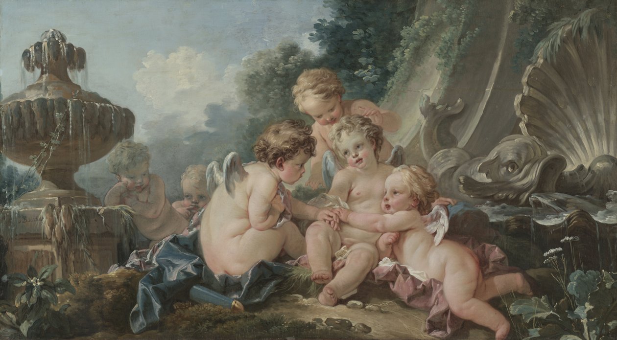 Cupidi in cospirazione da François Boucher