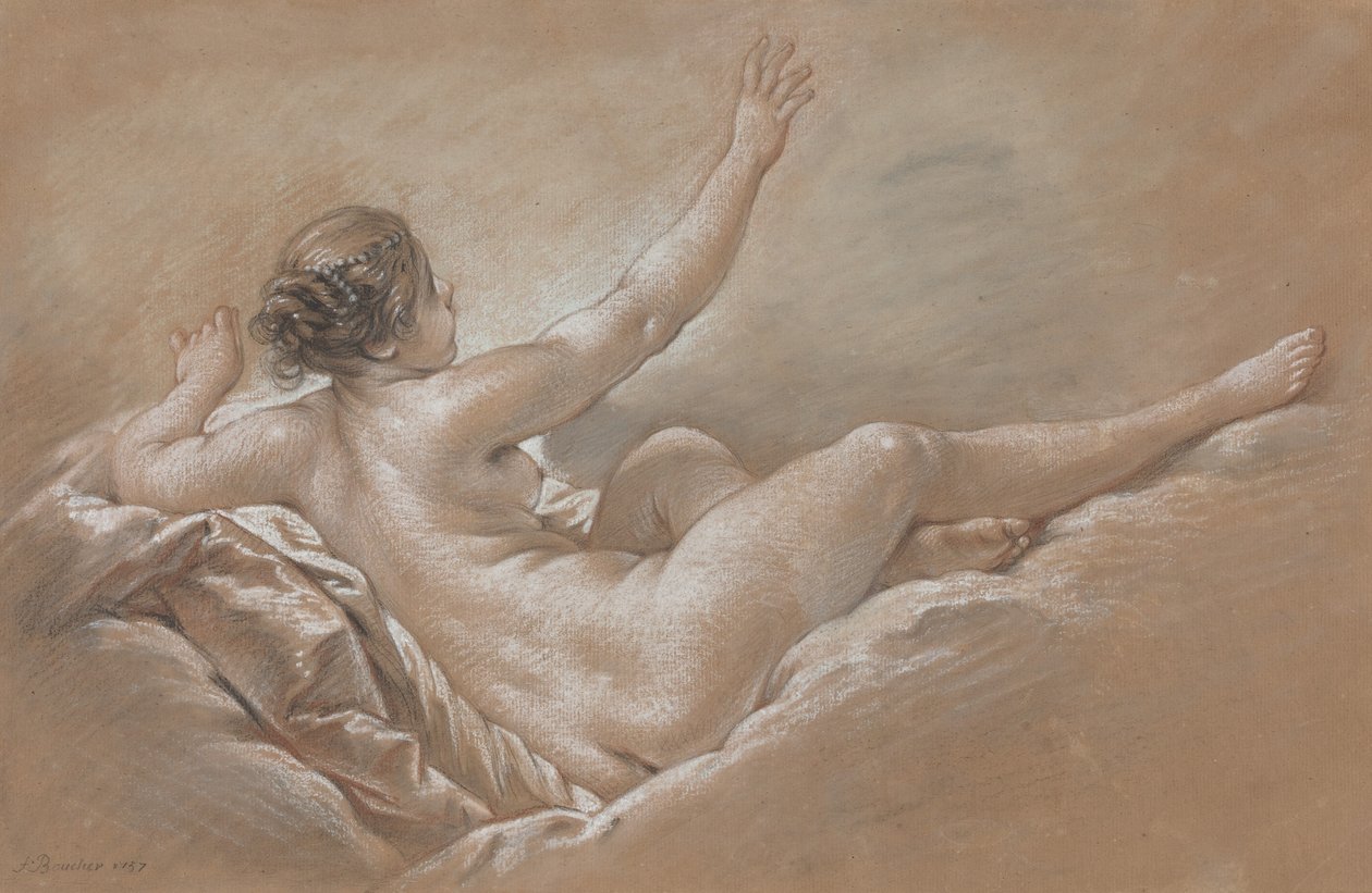 Danae riceve la doccia dorata da François Boucher