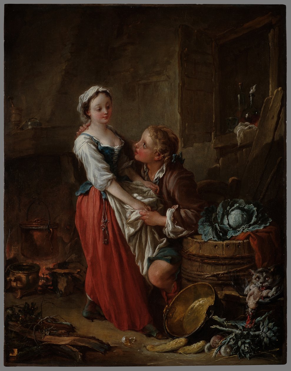 Die schöne Köchin da François Boucher