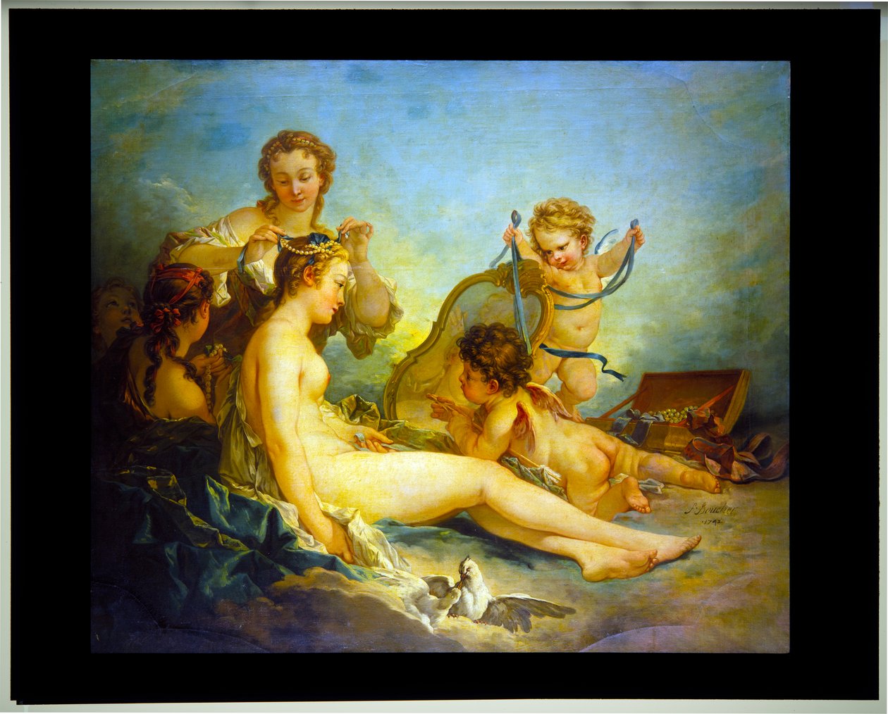 La toilette di Venere da François Boucher