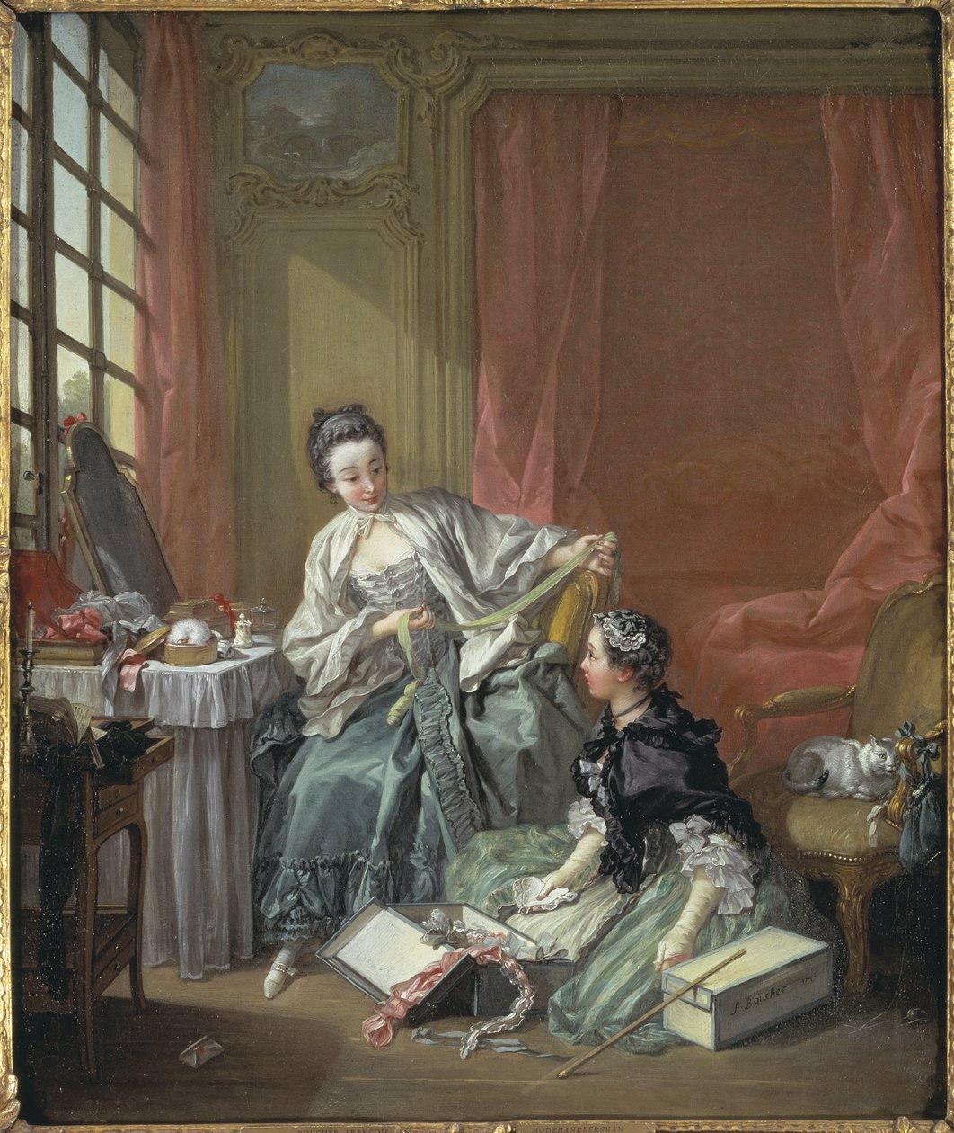 La Modista da François Boucher