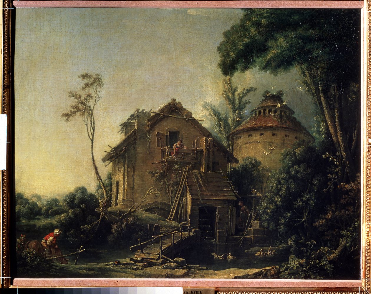 Il mulino a vento da François Boucher