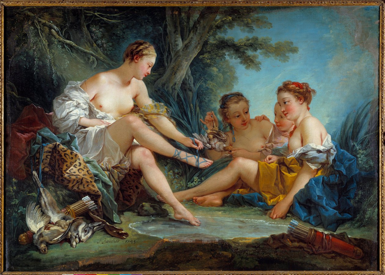 Il ritorno dalla caccia di Diana da François Boucher