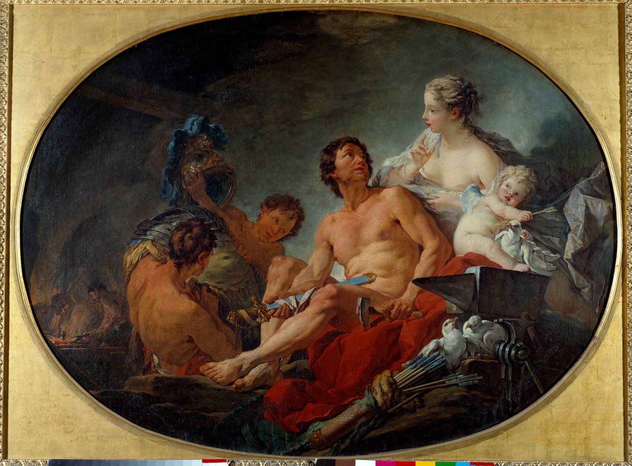Les forges de Vulcain da François Boucher