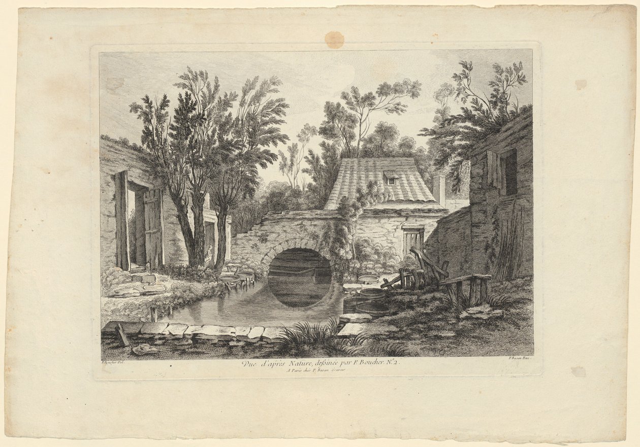 Studio dal vero ispirato a François Boucher (n. 2) da François Boucher