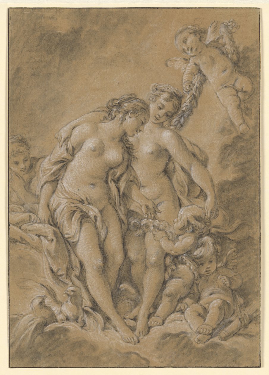 Ninfe e Cupidi da François Boucher