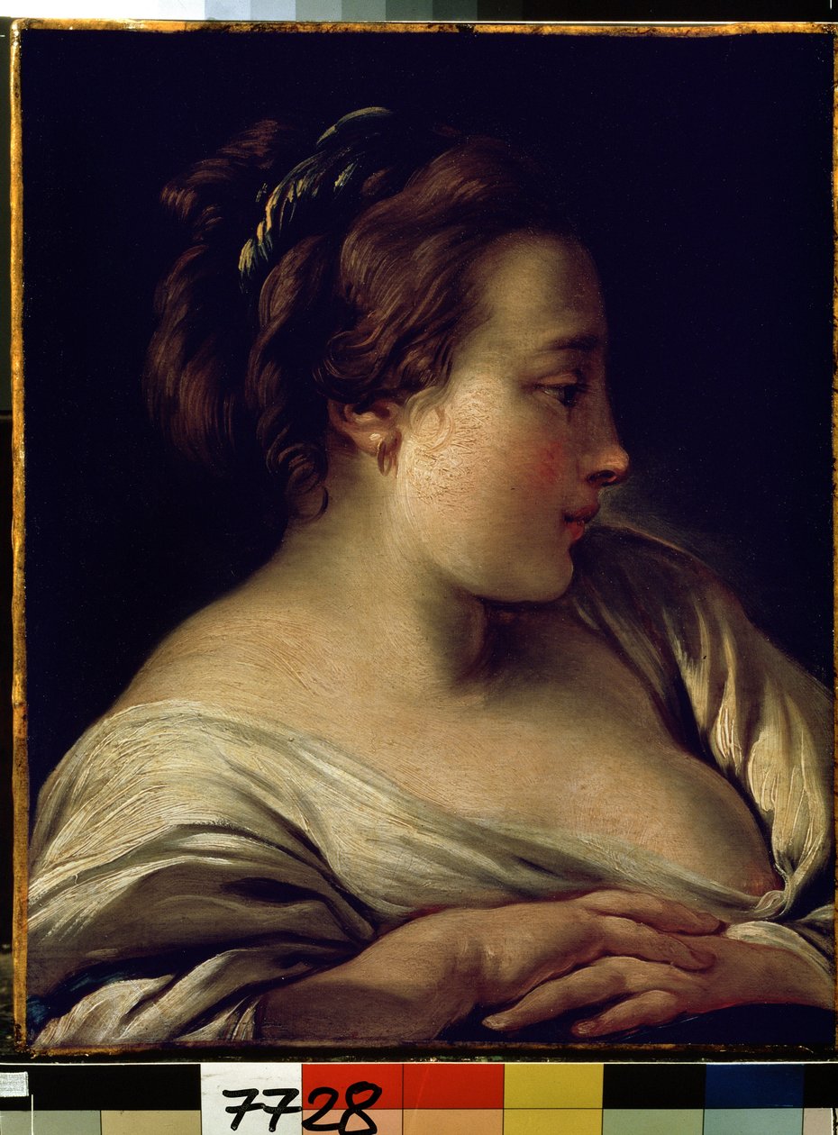 Ritratto di giovane ragazza da François Boucher