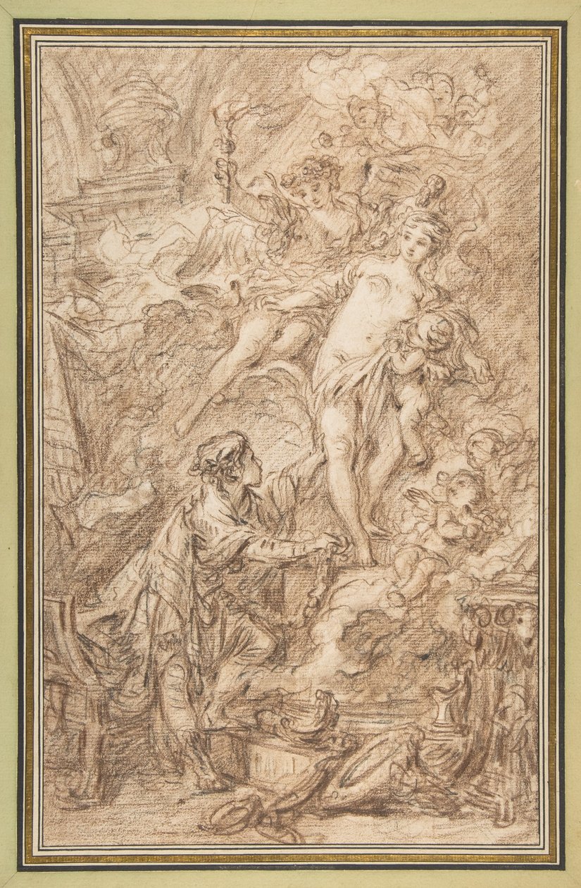Pigmalione e Galatea da François Boucher