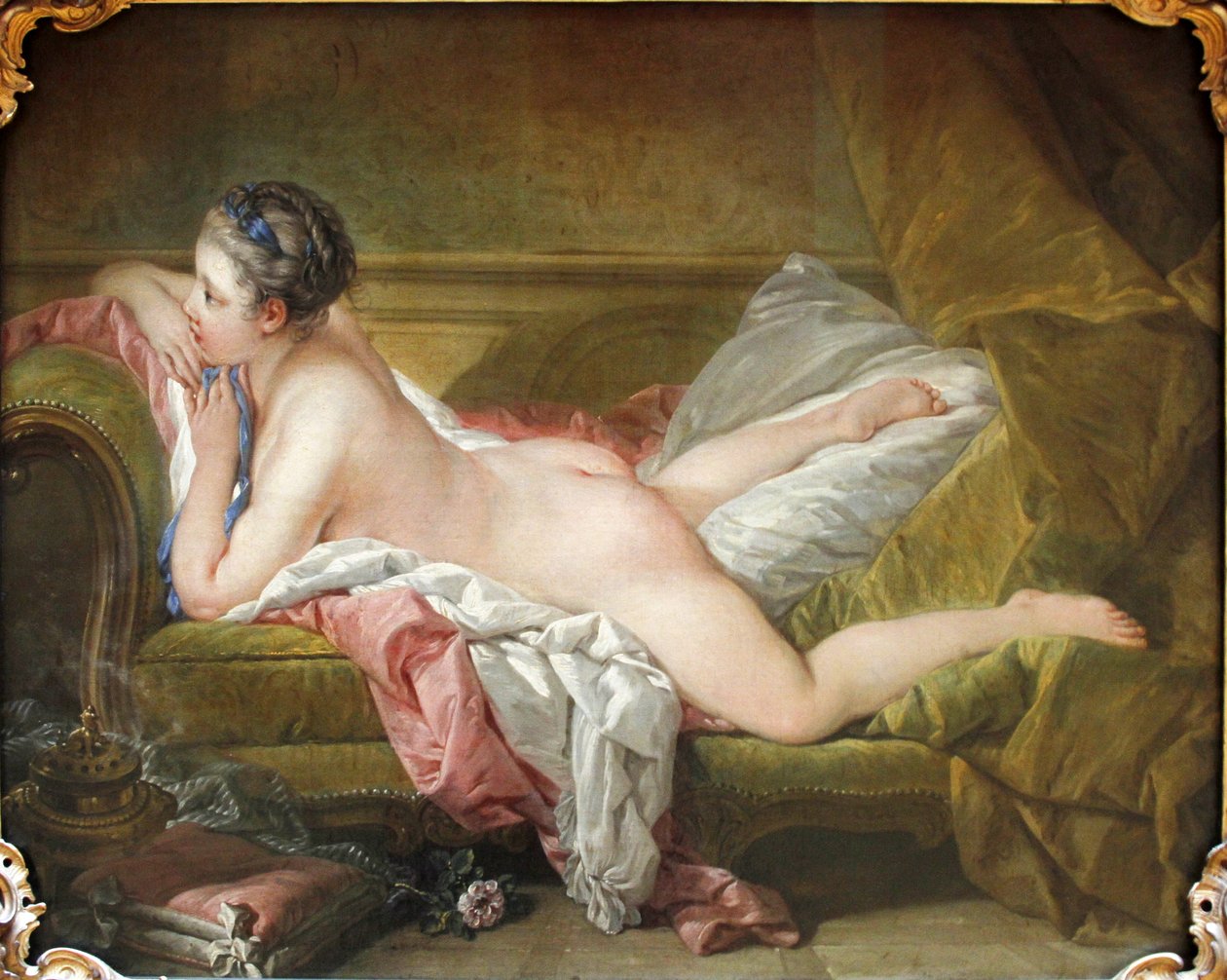 Ragazza sdraiata da François Boucher