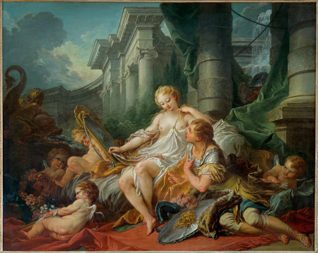 Renaud et Armide, dopo la "Gerusalemme Liberata" di Tasso, XIV ... da François Boucher