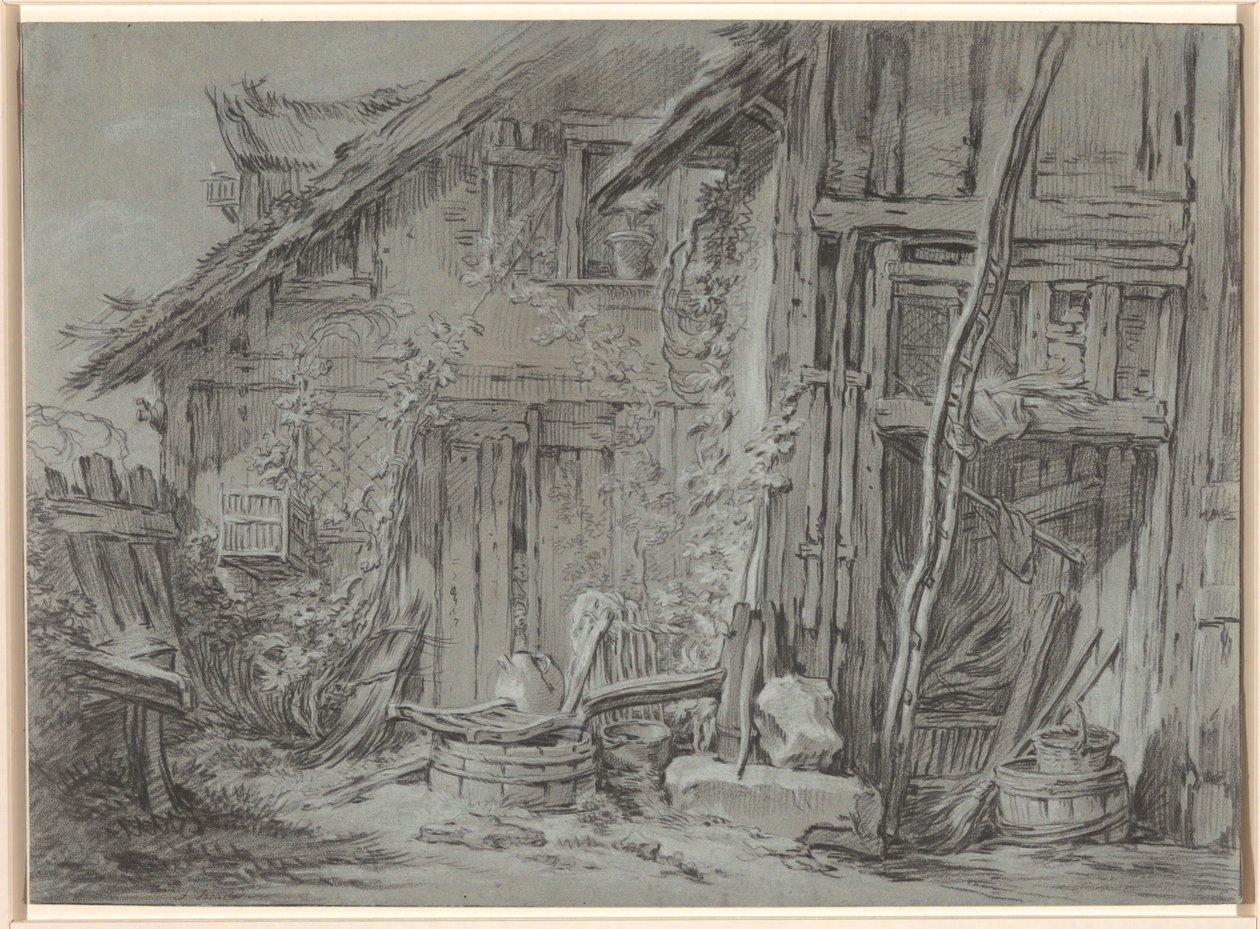 La fattoria diroccata da François Boucher