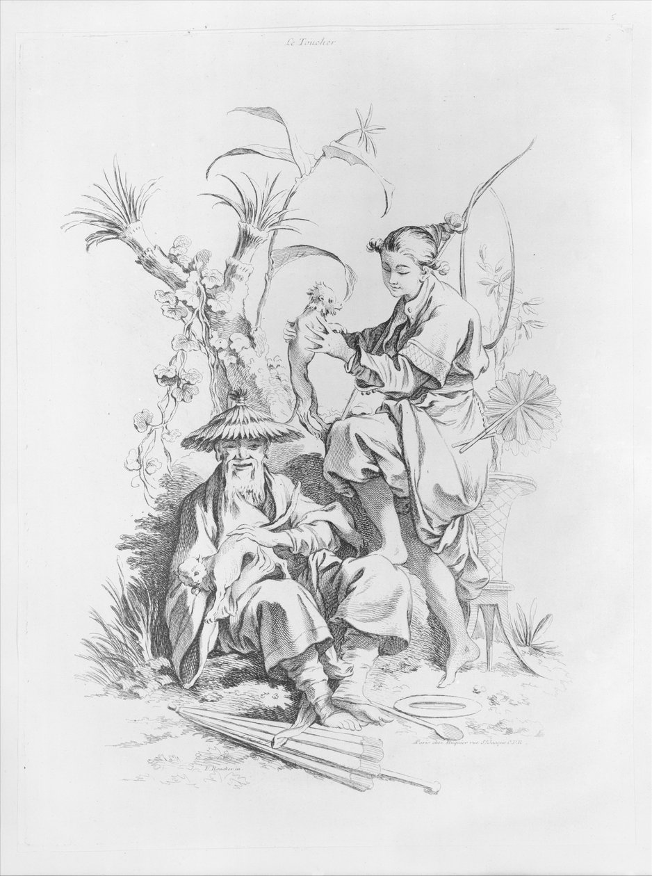 I cinque sensi da François Boucher