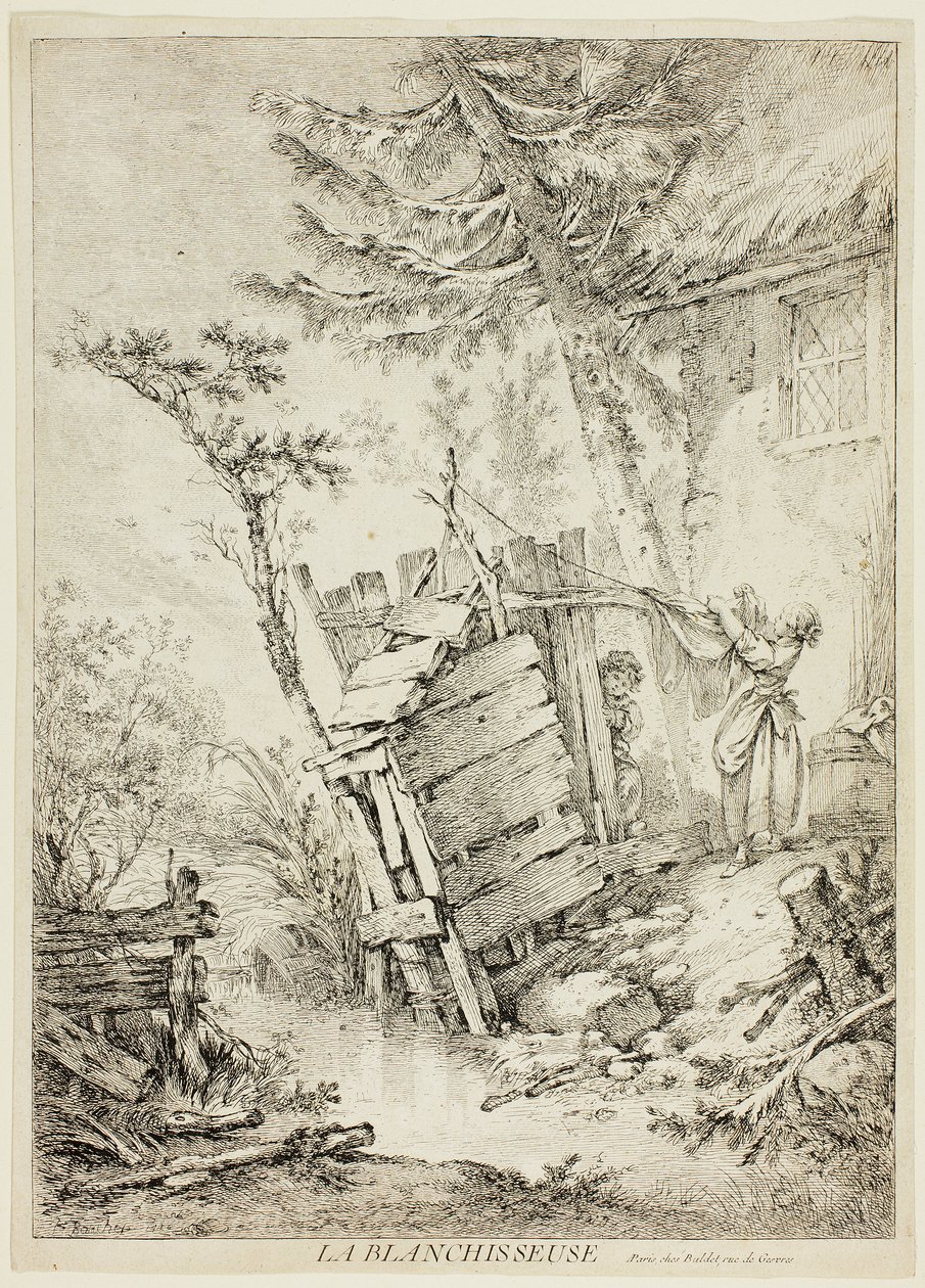 La Lavandaia da François Boucher