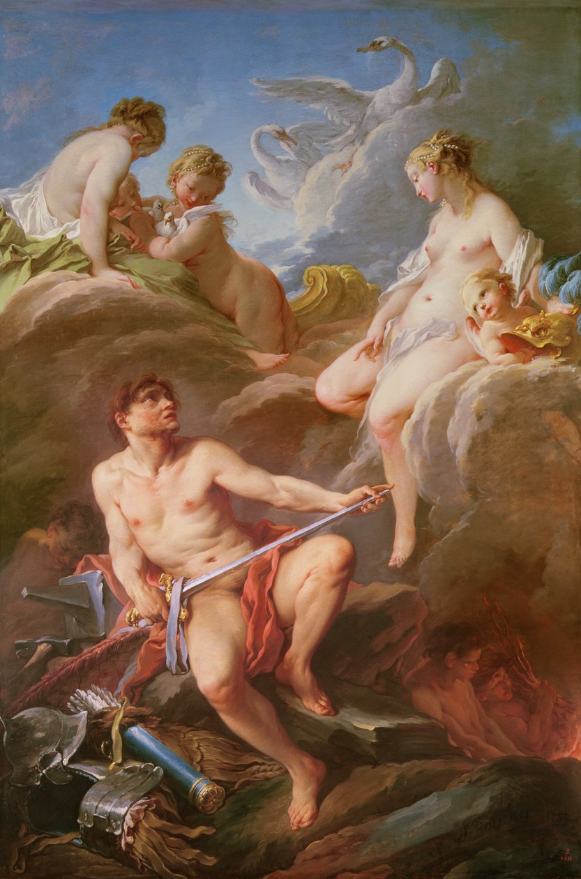 Venere chiede a Vulcano l