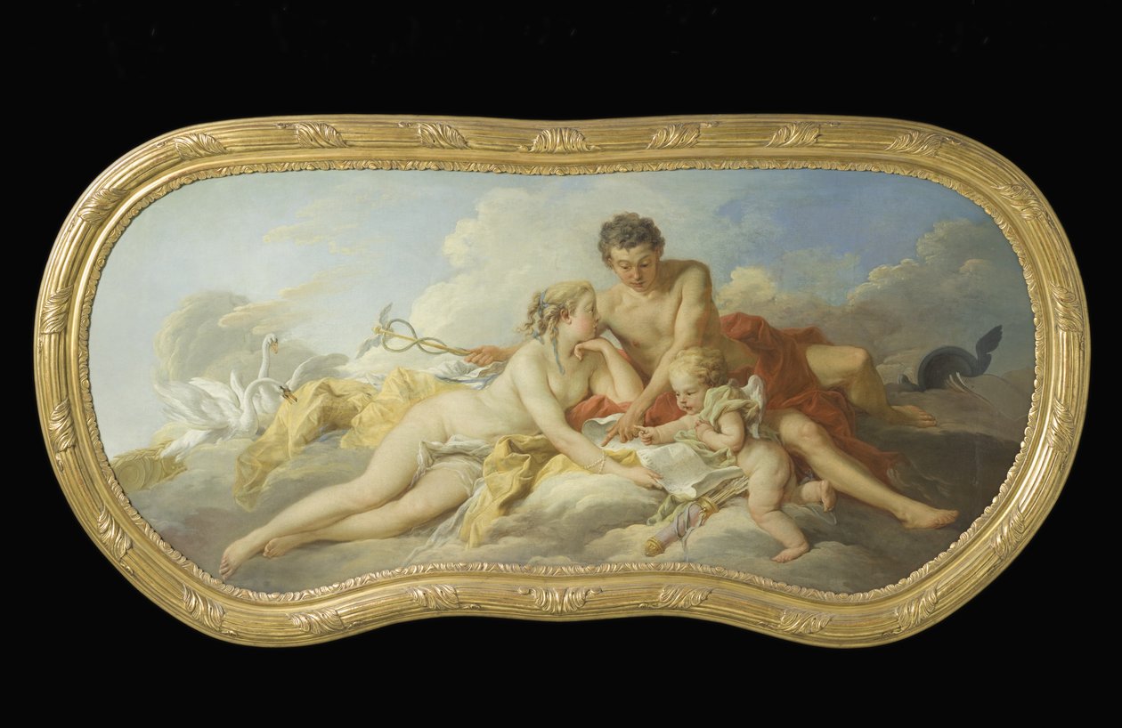Venere e Mercurio istruiscono Cupido da François Boucher
