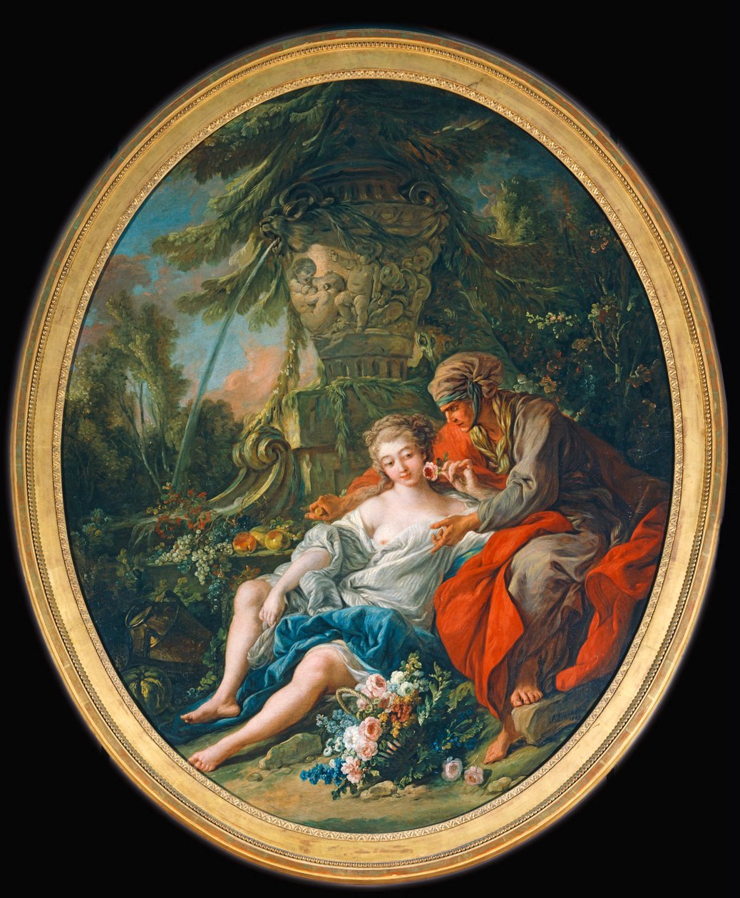 Vertumne et Pomone - Vertumnus e Pomona ... da François Boucher