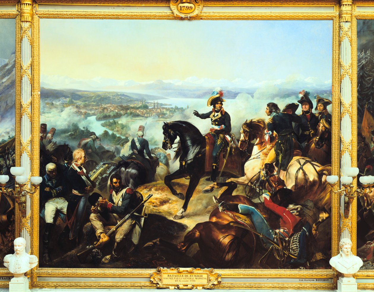 Battaglia di Zurigo, 25 settembre 1799 da Francois Bouchot