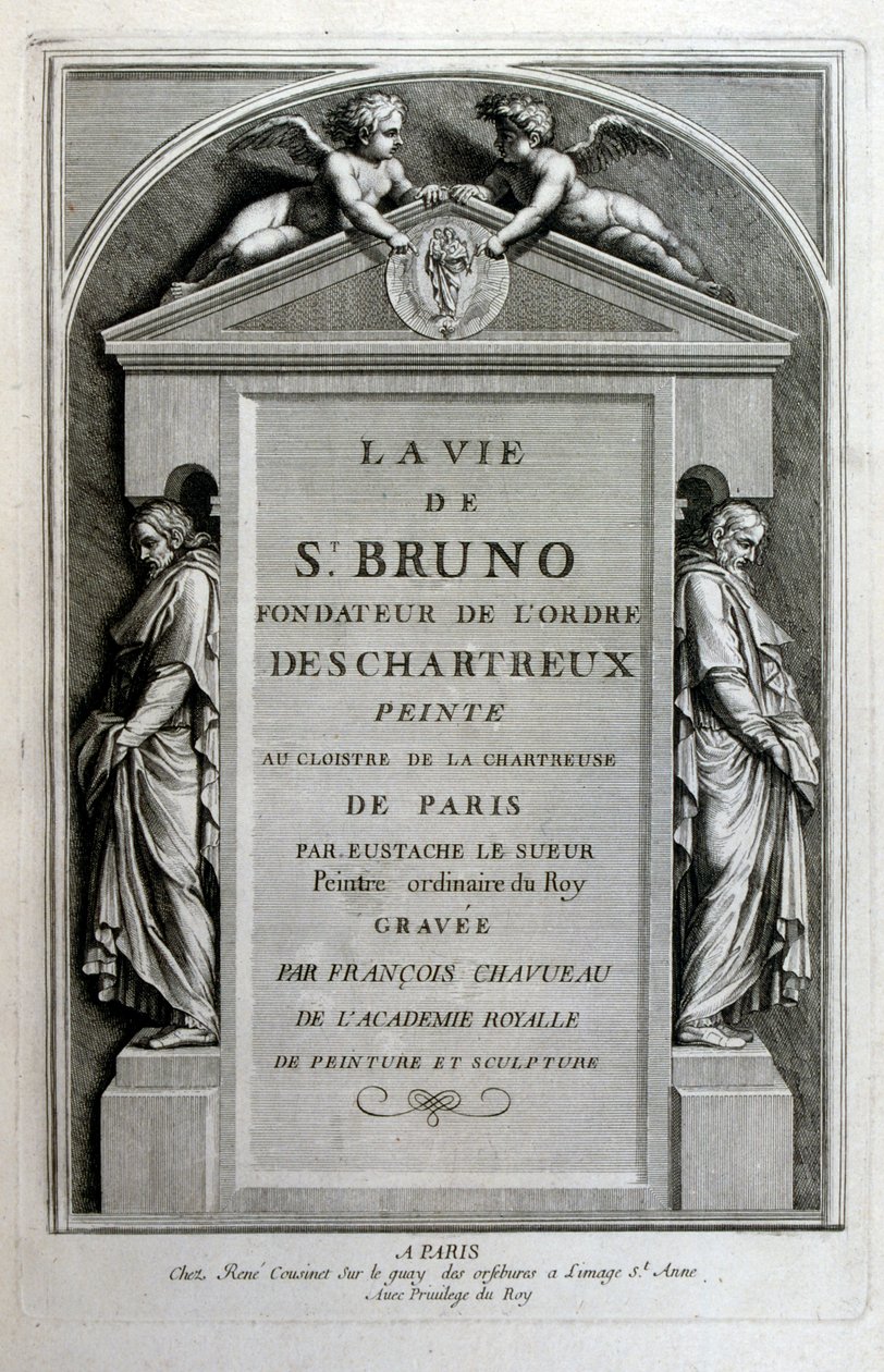 Incisione di François Chauveau 1680 
