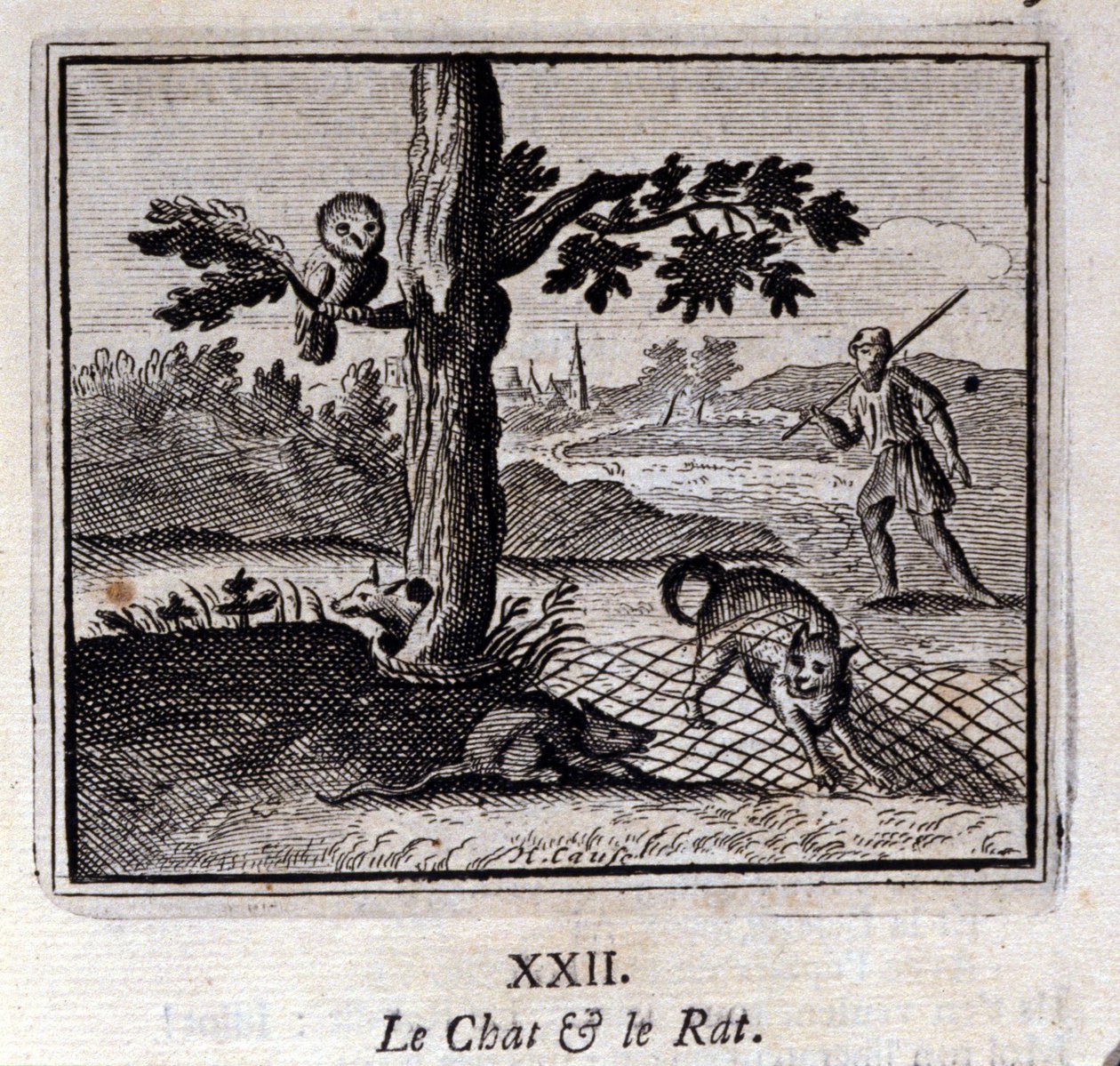 Il gatto e il topo da Francois Chauveau