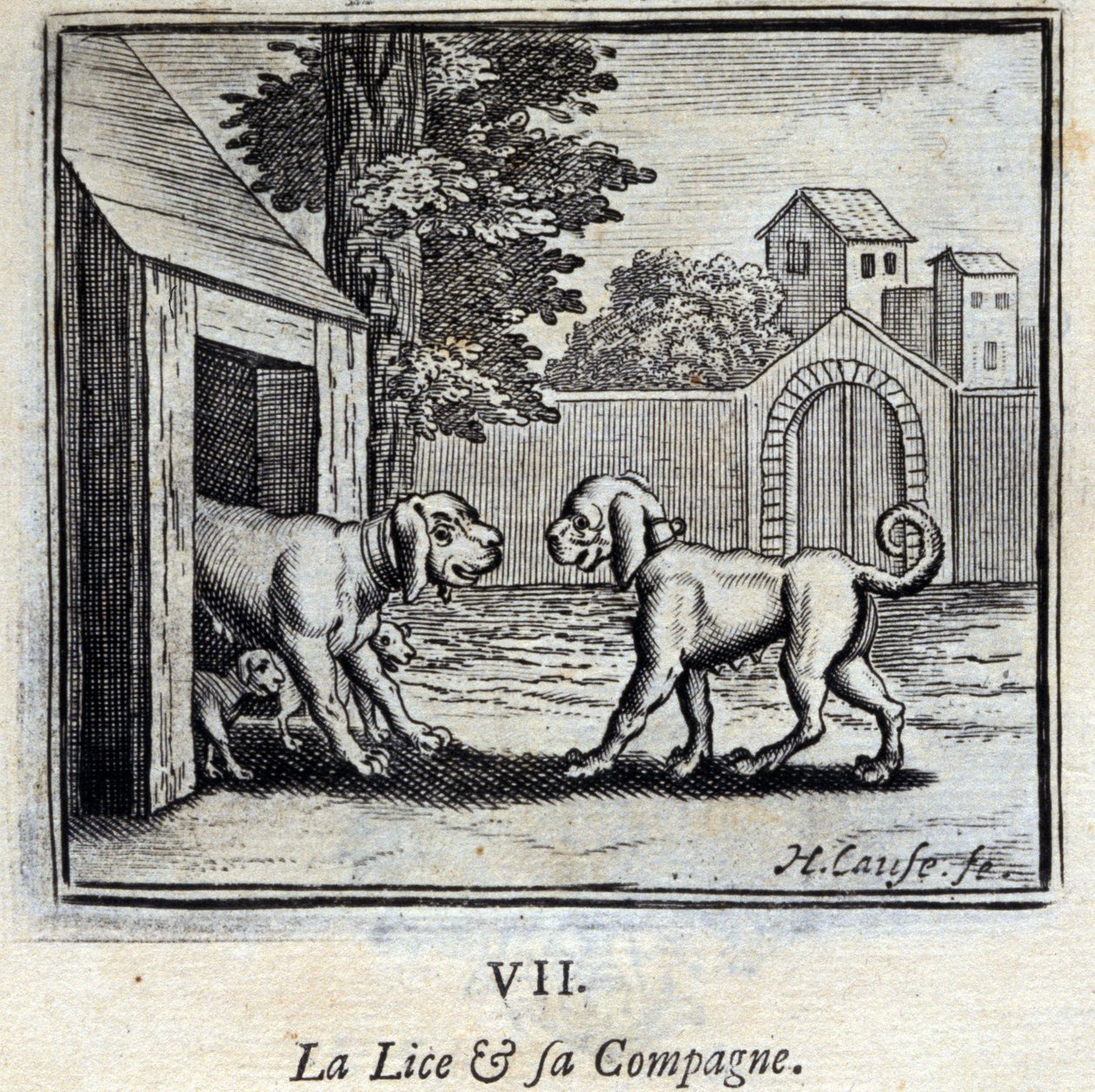 Il pidocchio e il suo compagno da Francois Chauveau
