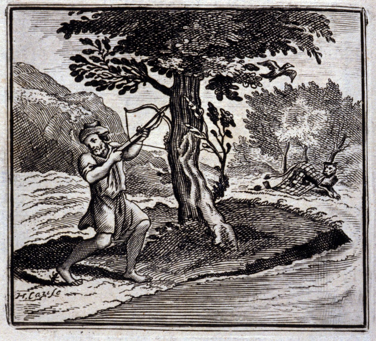 Il leone e il topo da Francois Chauveau