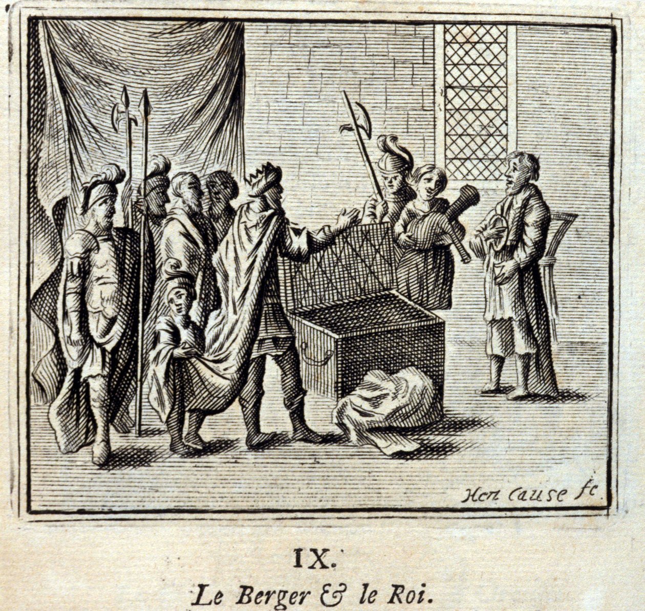 Il pastore e il re da Francois Chauveau