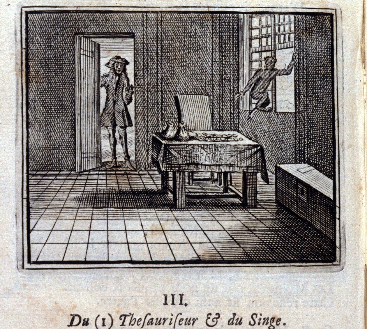 Il tesaurizzatore e la scimmia da Francois Chauveau