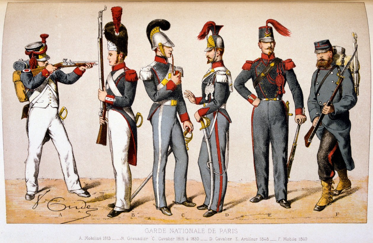 Garde Nationale de Paris da Francois Cudet