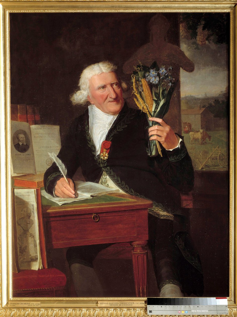 Ritratto di Antoine Augustin, Barone Parmentier (1737-1813) rappresentante agronomo con la legione d