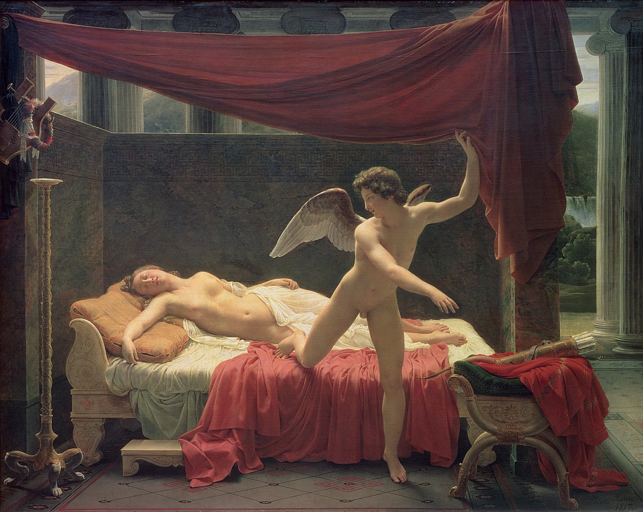 Cupido e Psiche, 1817 da Francois Edouard Picot