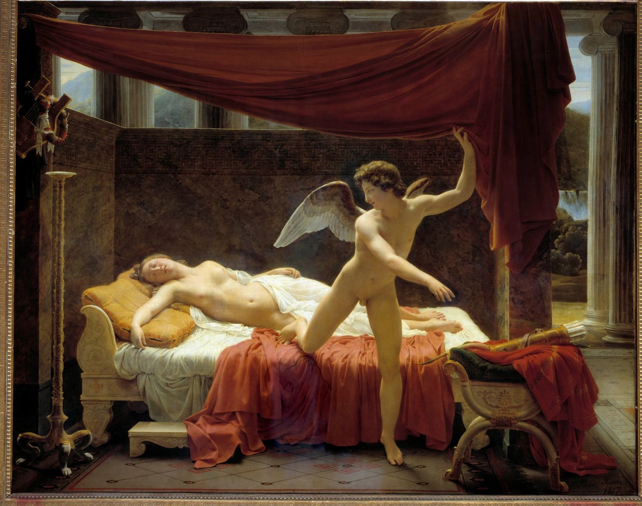 Amore e Psiche da Francois Edouard Picot