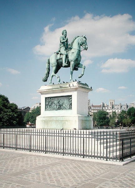 Statua equestre di Enrico IV (1553-1610) 1818 da Francois Frederic Lemot