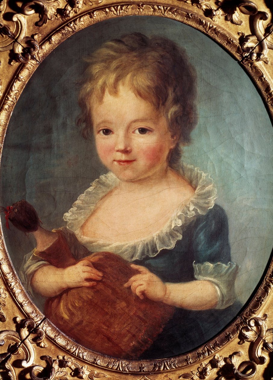 Fille a la poupee da Francois Hubert Drouais