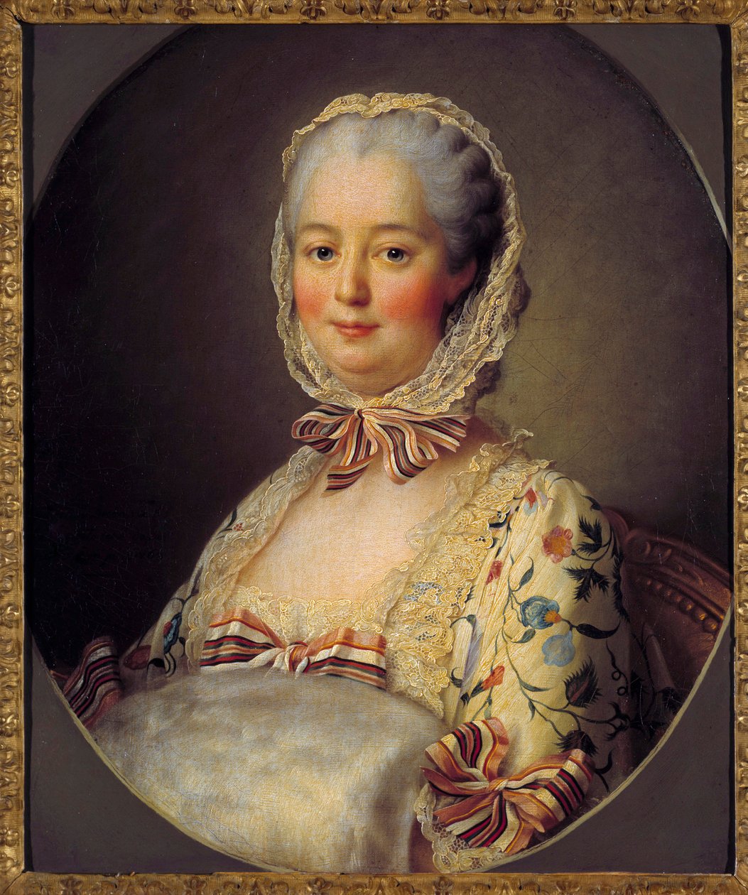 Ritratto di Jeanne Antoinette Poisson, Marchesa di Pompadour (Madame de Pompadour) da Francois Hubert Drouais