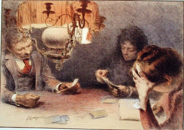 Una partita a carte, da 