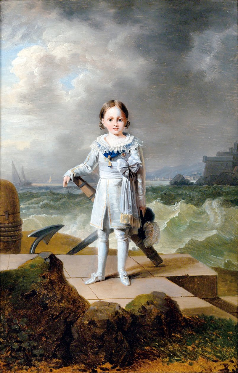 Ritratto del Principe Napoleone Luigi Bonaparte da Francois Josephe Kinson