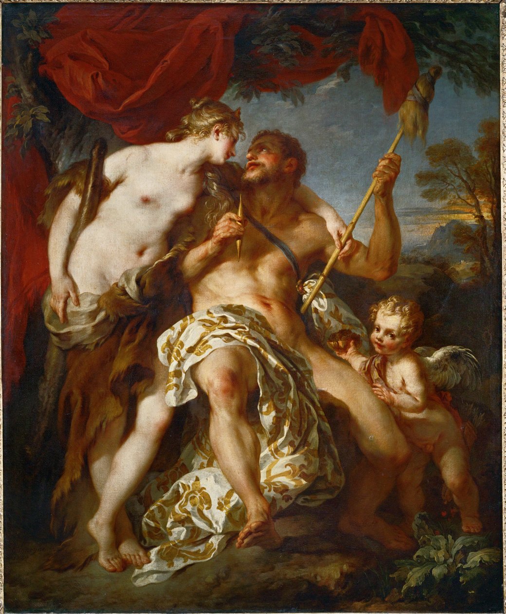 Ercole e Omphale ... da François Lemoyne